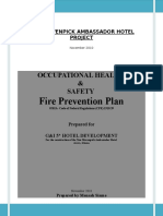 Fire Prevention Plan