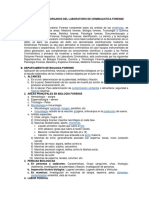 Separata - Unidad - II - Funciones de Los Organos Del Laboratorio de Criminalistica Forense