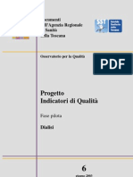 Indicatori Processo Di Dialisi