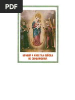 Novena y Rosario A Nuestra Señora de Chiquinquirá (Original)