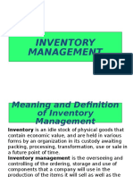 Inventory Management