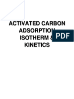 EXP 8 - Activated Carbon Adsorption