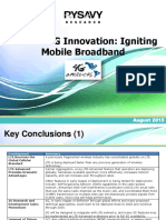 4G Americas Rysavy LTE and 5G Innovation