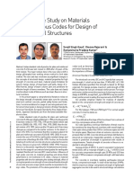 Comparative Study On Materials Used in Various Codes For Design of RC and Steel Structures