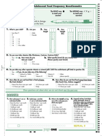 2012 Youth Adolescent Food Frequency Questionnaire