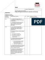 Developing Teaching, Learning and Assessment in Education and Training (R:505:0923)