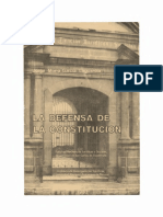 La Defensa de La Constitucion - Jorge Mario Garcia Laguardia PDF