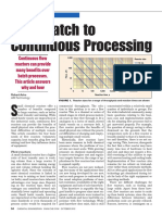 Batch To Continuous Processing