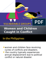 VULNERABLE GROUPS-women and Children Caught in Conflict