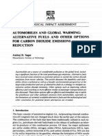 Ecological Impact Assessment: Arnbuj D. Sagar