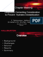 Halliburton Deepwater Cementing Powerpoint