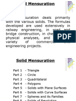 Solid Mensuration - NBC