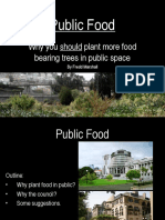 Public Food: Why You Should Plant More Food Bearing Trees in Public Space