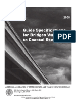 Guide Specifications For Bridges Vulnerable To Coastal Storms