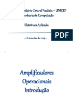 Apostila Amplificadores Operacionais