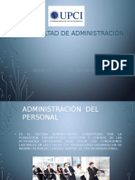 Administracion Del Personal