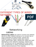 Different Types of Wired Network