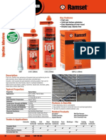 Chemical Anchoring ChemSet 101plus Catalogue Page