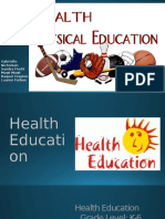 Health Education Lesson Plan