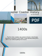 Roller Coaster History