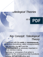 Teleological Theories: SIS IB Philosophy