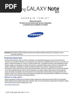 GEN GT-N5110 Galaxy Note8 JB Spanish User Manual MCA F7