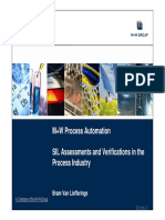 SIL Assessments and Verifications - M+W Process Automation