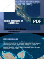 Origen Geologico de Costa Rica