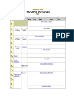 ABS-CBN Program Schedule (1996)