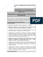 ITI - Procedimiento de No Retención - AFIP (ARGENTINA)