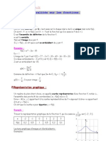 Generalites Fonctions Numeriques