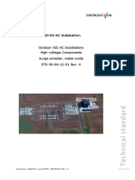 ETS-50-06-12-E1 High-Voltage Components - Surge Arrester, Metal Oxide 170 KV PDF