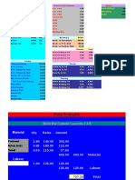 Building Material Rate Analysis