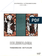 Eclesiologia. Tendencias Actuales - Celam, 1990