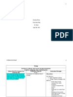 Running Head: CURRICULUM MAP 1