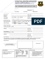 Individual Membership Form