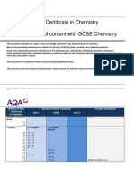 Aqa Science Igcse Chem W Cert