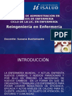 Reingenieria en Enfermeria.