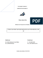 Etude D'un Pont Sur Oued Moulouya Au PK 96+000 de La RN