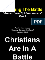 Engaging The Battle: "Ground Level Spiritual Warfare"