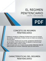 El Regimen Penitenciario