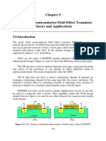 Chapter 5 MOSFET Theory and Applications