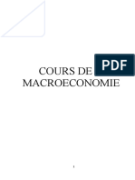 Cours MACROECONOMIE