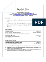 Otieno Julie Resume - Updated February 2016