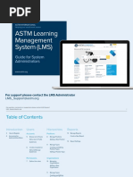 ASTM Learning Management System (LMS) : Guide For System Administrators