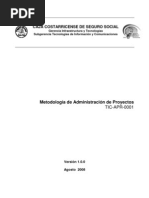 TIC-APR-0001 Metodologia AdministracionProyectos TIC V1 0 0