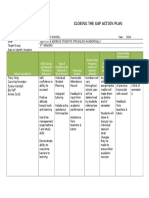 Closing The Gapactionplan