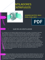 Ventiladores Centrifugos