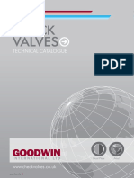 Goodwin Check Valve Technical Catalogue PDF