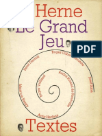 Cahier de L'herne N°10: Le Grand Jeu